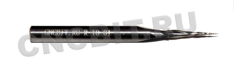 Фреза коническая сферическая спиральная TBM-3-10-01 твердосплавная без покрытия для воска Фреза коническая сферическая спиральная TBM-3-10-01 твердосплавная без покрытия для воска - Фреза коническая сферическая спиральная TBM-3-10-01 твердосплавная без покрытия для воска